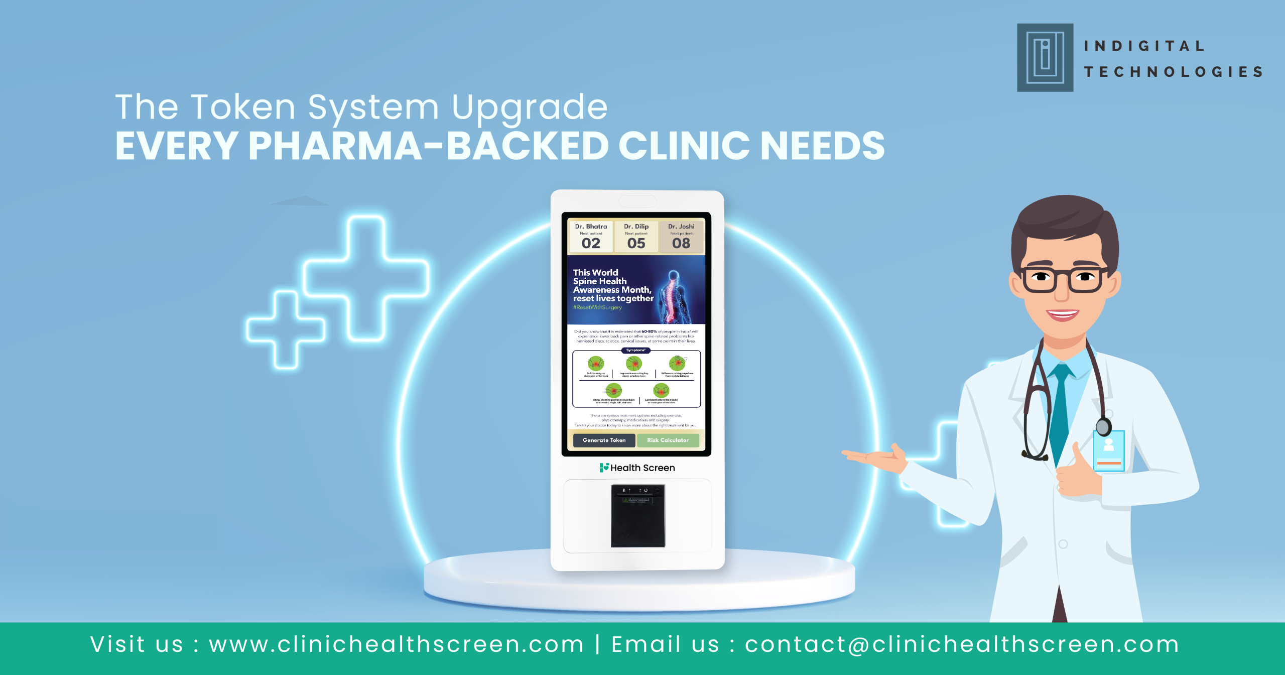 The Token System Upgrade Every Pharma-Backed Clinic Needs