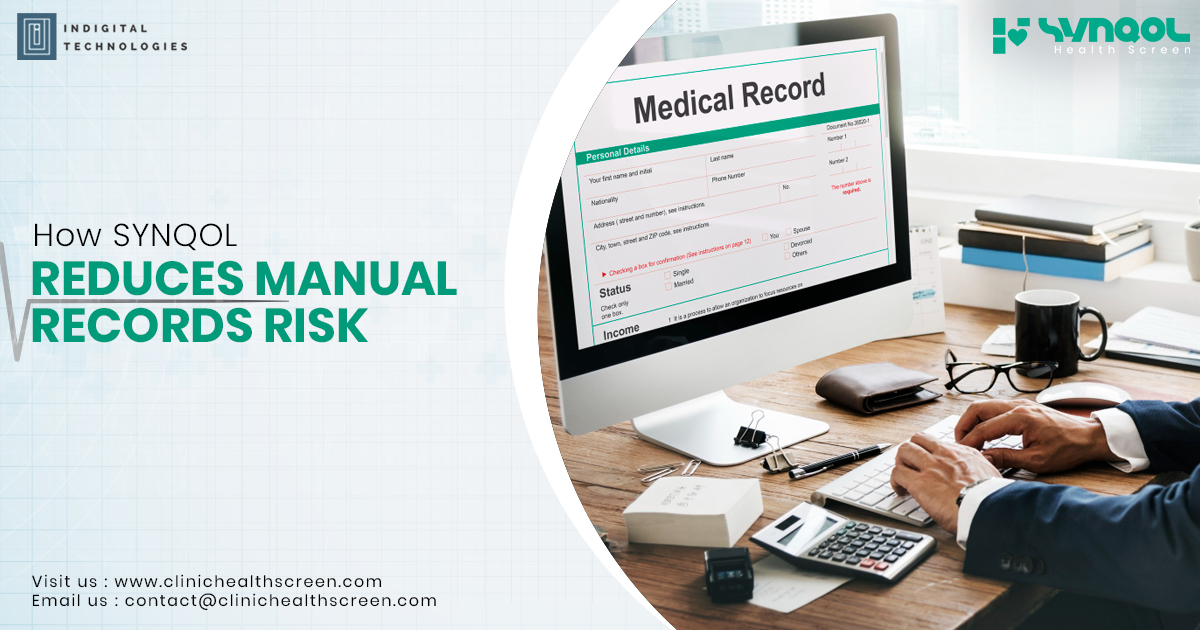How SYNQOL Reduces Manual Records Risk