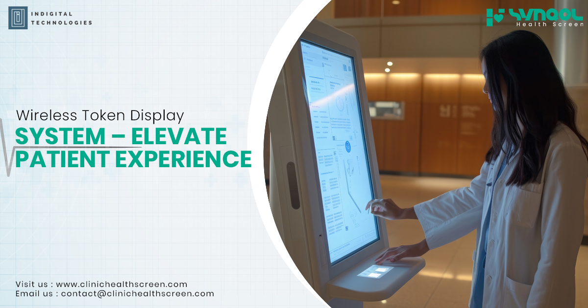 Wireless Token Display System – Elevate Patient Experience with SYNQOL